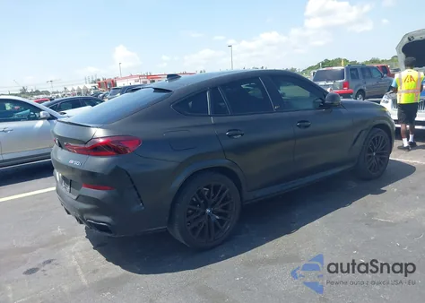 2021 BMW X6 M50I z USA, uszkodzony, nr VIN 5UXCY8C02M9E90282